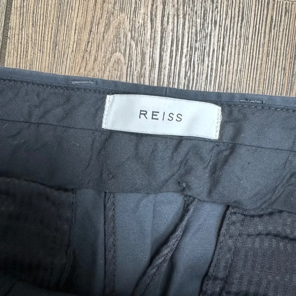 Reiss Eastbury Mens Slim Fit Chino Trousers Pants Size‎ 30x31 Dark Gray